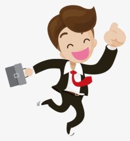 Businessperson Illustration Happy People - Happy Business People Clipart, HD Png Download ...