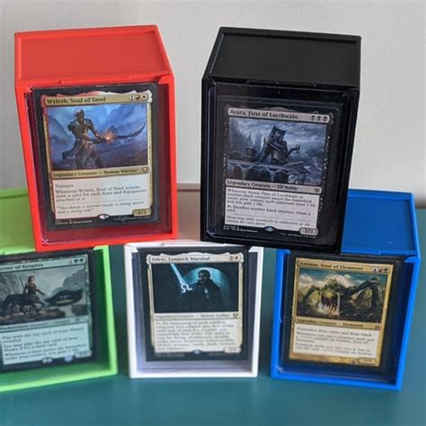 Commander Deck Box / 3D Printed / MTG - Etsy