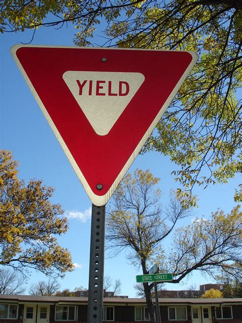 Yield | Shape: Triangle Sign: Yield Colors: Red and White | Kt Ann | Flickr