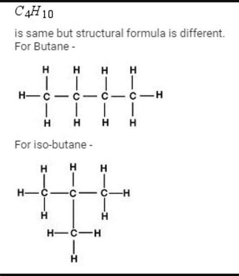 C4h10 Isomers How Many