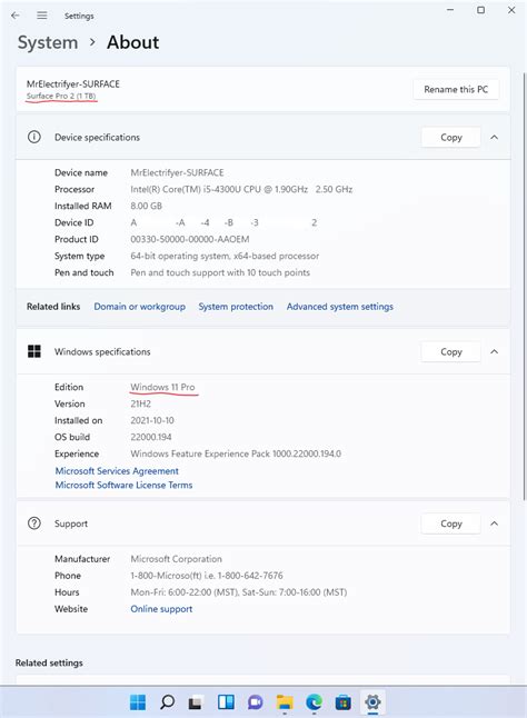 Windows 11 Pro Running on 2014 Surface Pro 2 : r/Surface
