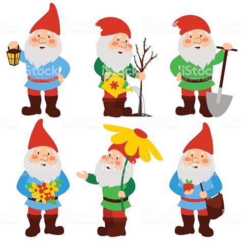 Garden Gnome Cartoon Image - Gardening Mania