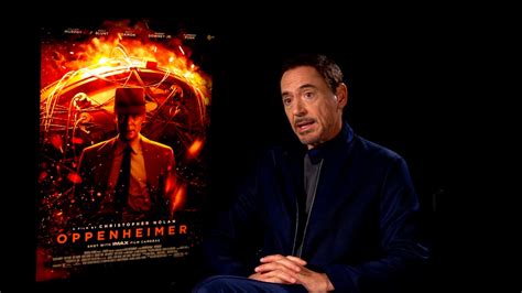 Oppenheimer Robert Downey Jr. Interview – Celebrity Wire