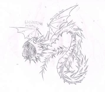 Image - My Drawing of a Whispering Death.png | How to Train Your Dragon ...