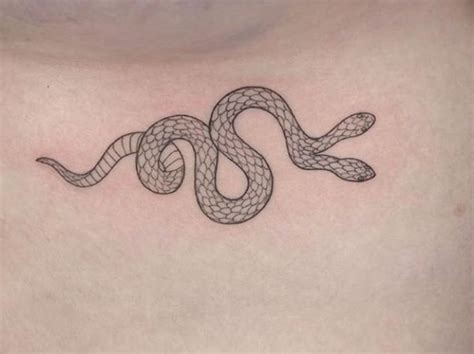 Simple Two Headed Snake Tattoo | Tattoos, Petite tattoos, Snake tattoo design