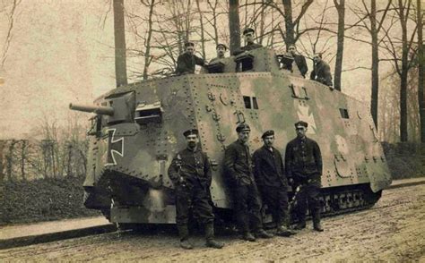 A7v Wwi German Tank Technology