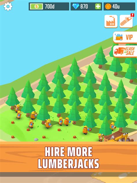 Idle Lumber Empire - Wood Game - App voor iPhone, iPad en iPod touch - AppWereld