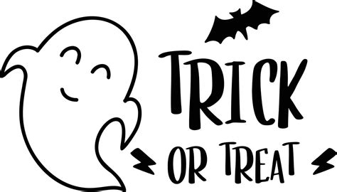 trick or treat lettering illustration 11484563 Vector Art at Vecteezy