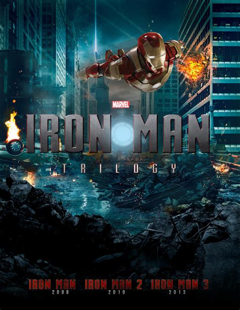 IRON MAN TRILOGY - Poster II by MrSteiners on DeviantArt