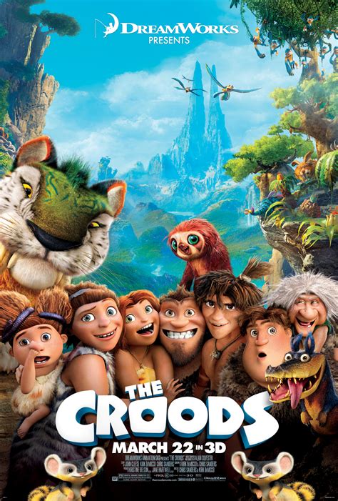 The Croods Posters Evoke Family-Friendly Fun