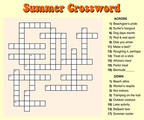 Large Print Crosswords Printable Free - Free Templates Printable