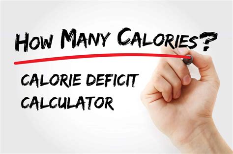 How Many Calories Should I Eat to Lose Weight? Calorie Deficit Calculator