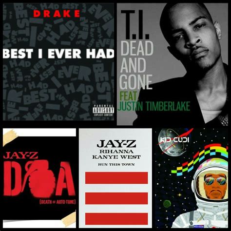 The 2010 nominees for Best Rap Song. Who won? | Best rap songs, Rap songs, Songs