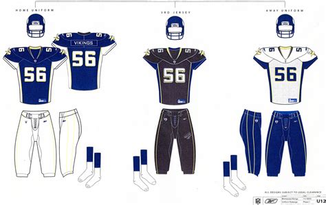 Minnesota Vikings rejected these uniform designs -- Uni Watch