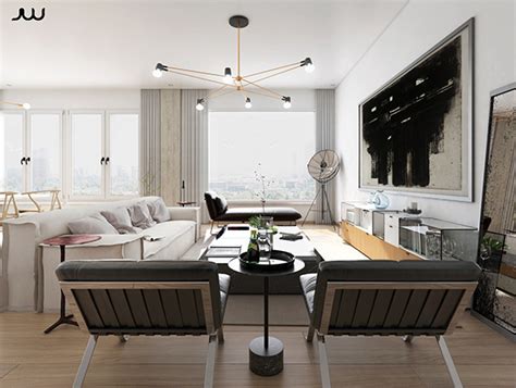 Central Park View - New York Apartment (CGI) on Behance