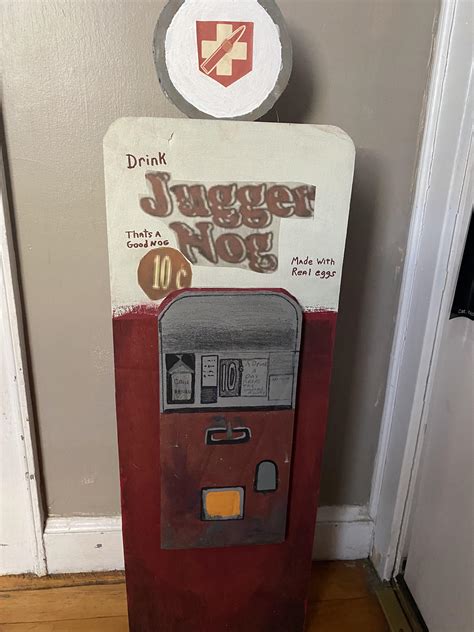 My Friend made this juggernog replica machine : r/CODZombies