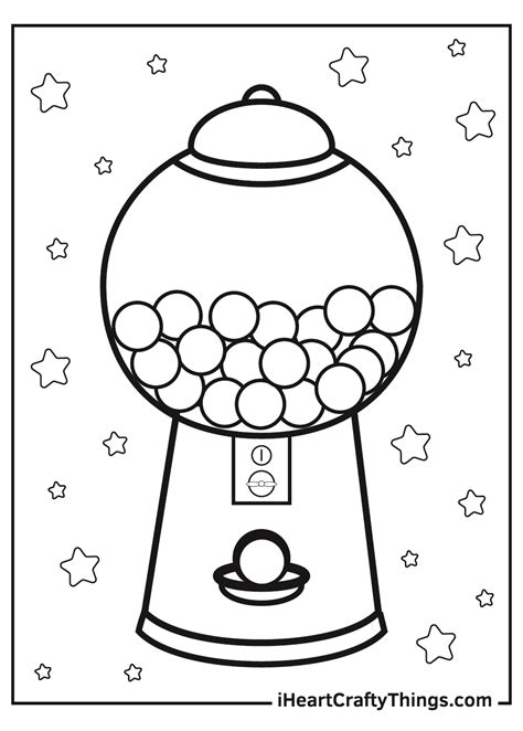 Free Printable Candy Coloring Pages - PRINTABLE TEMPLATES