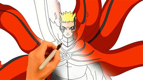 Naruto Baryon Mode Drawing Easy - eueminhafamiliasouza