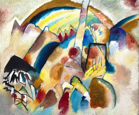 Kandinsky Landscape With Tower