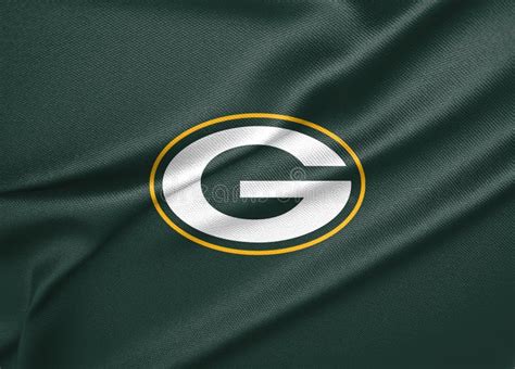 Flag Green Bay Packers, Flag of American Football Team Green Bay Packers, Fabric Flag Green Bay ...