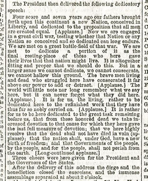 Vintage Points » Blog Archive » The Gettysburg Address