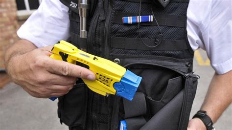 Taser use by police in England and Wales reaches record high - BBC News