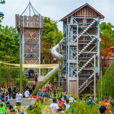 Largest playground in the USA, The Gathering Place of Tulsa, 2018 ...