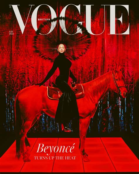 Beyoncé covers British Vogue July 2022 by Rafael Pavarotti ...