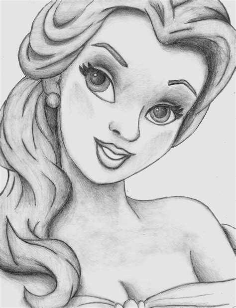 Disney Ladies: Belle by ssdancer on DeviantArt