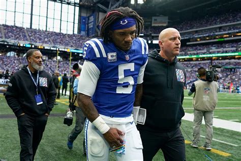 Colts' starting quarterback Anthony Richardson out for 4-8 weeks with ...