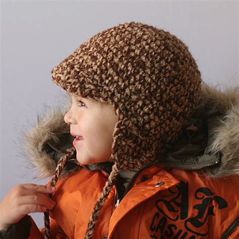 CROCHET EARFLAP HAT PATTERNS « Free Patterns