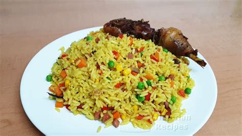 All Nigerian Recipes Nigerian Fried Rice | Flo Chinyere - YouTube