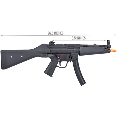 Elite Force H&K MP5A4 Metal AEG Airsoft Gun by Umarex - BLACK | Airsoft Megastore