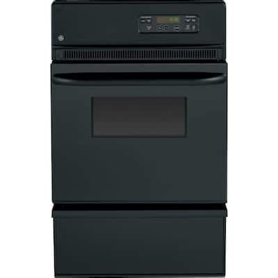 GE 24 in. Single Gas Wall Oven in Black-JGRS06BEJBB - The Home Depot