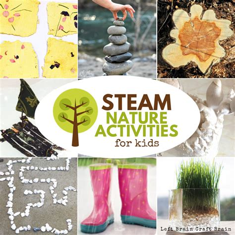 Awesome STEAM Nature Activities for Kids - Left Brain Craft Brain