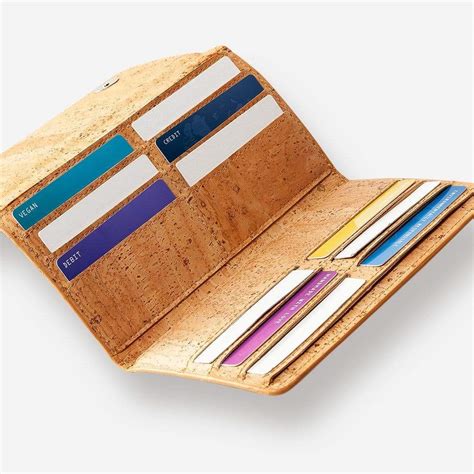 Women Cork Wallet Slim | Vegan Product No Leather| Corkor.com