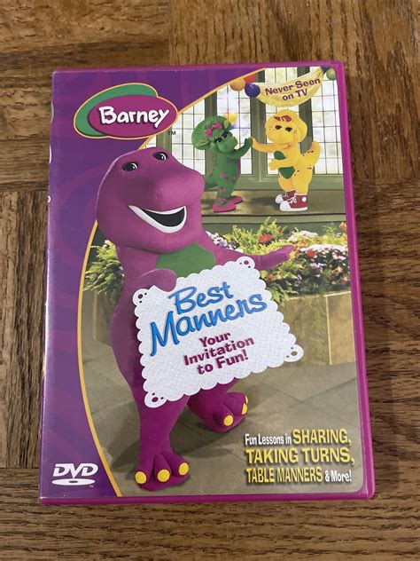 Barney Best Manners DVD 45986028181 | eBay