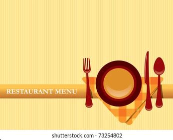 Restaurant Menu Design Vector Stock Vector (Royalty Free) 73254802 | Shutterstock
