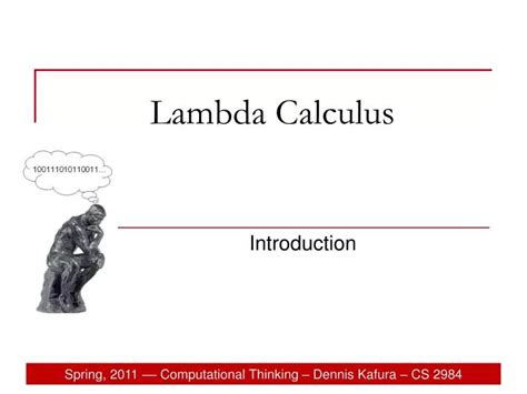 PPT - Lambda Calculus PowerPoint Presentation, free download - ID:1795986