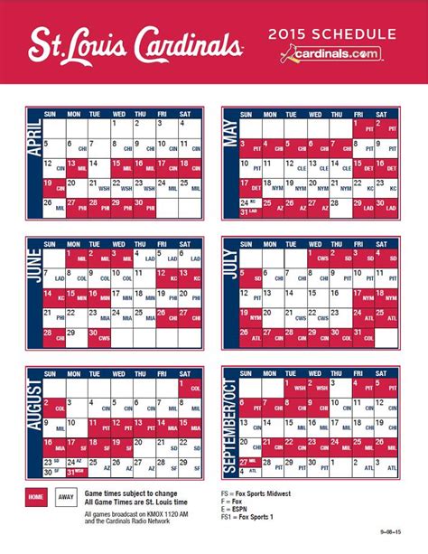 St Louis Cardinals Opening Day 2024 Schedule 2024 - Yetta Mandie