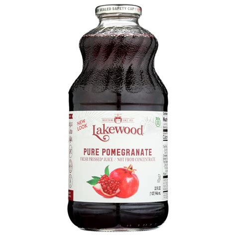 Lakewood Cold Pressed Pure Pomegranate Juice, 32 Fl Oz - Walmart.com - Walmart.com