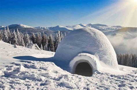 Inside An Igloo