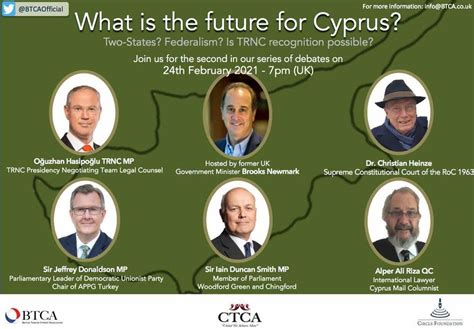 Cyprus Webinars – The Future of Cyprus; Two States? Federalism? (Debate ...