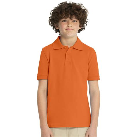 Real School Uniforms - Real School Uniforms Short Sleeve Pique Polo ...