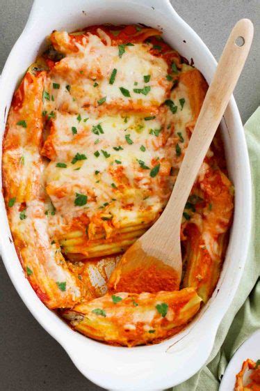 Ground Beef Stuffed Manicotti - Taste and Tell