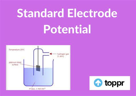 What is Standard Electrode Potential: Definition,Significance, Uses