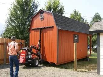 Shed Delivery: Shed Moving Service at Countryside Sheds