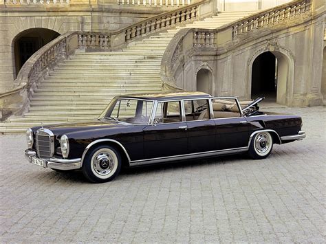 MERCEDES BENZ 600 Pullman Landaulet (V100) Specs & Photos - 1965, 1966 ...