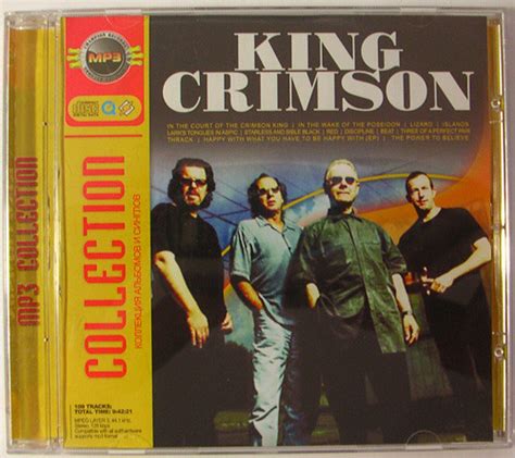 King Crimson - MP3 Collection (CDr) | Discogs