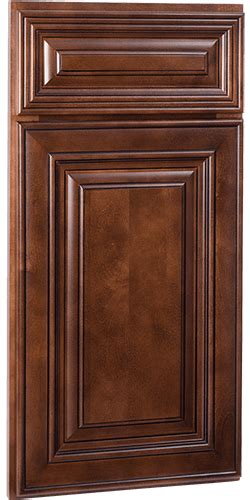 an image of a kitchen cabinet door with wood grain pattern on the front and sides